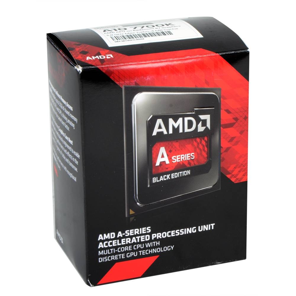 Amd A10 7700k 3.8 Ghz Black Edition Boxed Processor Cpu From Hong Kong 