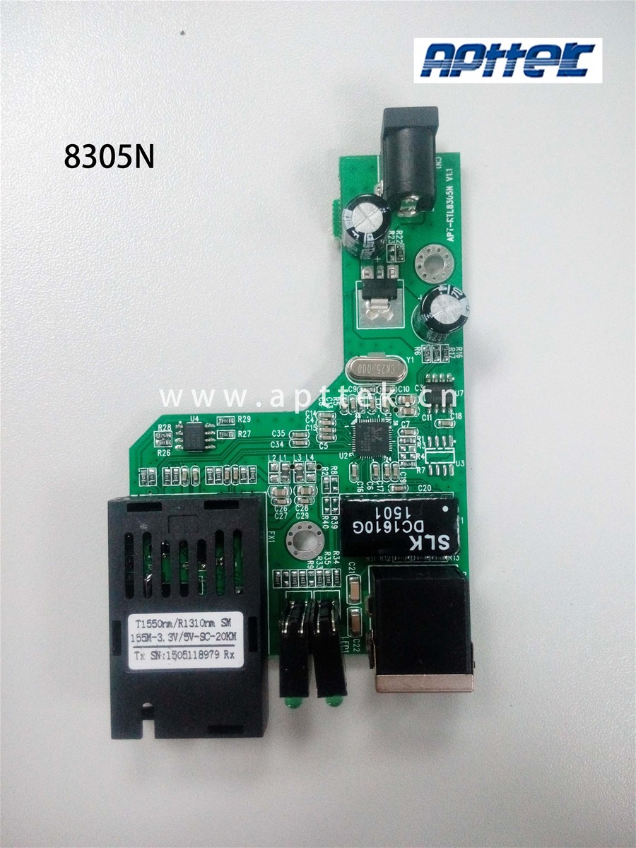 OEM media converter pcb board 8305 solution purchasing, souring agent