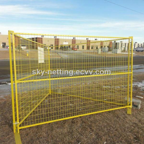 CanadastandardPVCcoatedtemporaryconstructionfence CanadastandardPVCcoatedtemporaryconstructionfence
