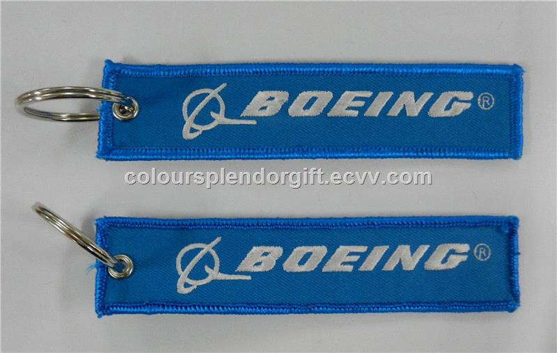 SkydivePilotAviationBoeingAircraftLogoEmbroideryKeychainforPilots SkydivePilotAviationBoeingAircraftLogoEmbroideryKeychainforPilots