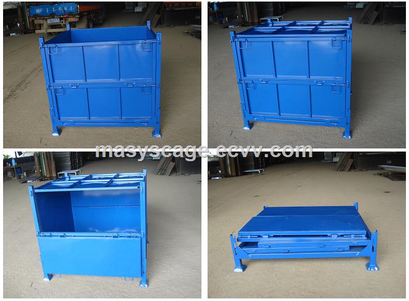 HighQualityCollapsibleMetalStoragePalletBoxwithcover HighQualityCollapsibleMetalStoragePalletBoxwithcover