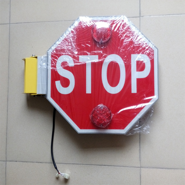 School bus folding stop sign used in America from China Manufacturer