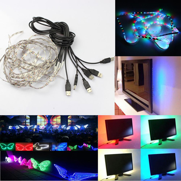 DC5V USB LED Strip lightTV Background USB Strip Light 5050SMD DC5V USB LED Strip lightTV Background USB Strip Light 5050SMD