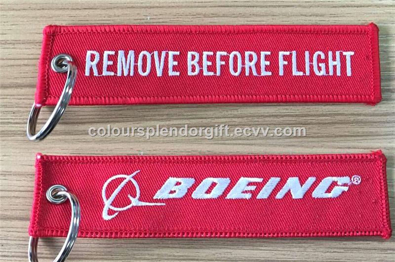 Wholesale Skydive Pilot Aviation Boeing Aircraft Logo Embroidery Keychain for Pilots Wholesale Skydive Pilot Aviation Boeing Aircraft Logo Embroidery Keychain for Pilots