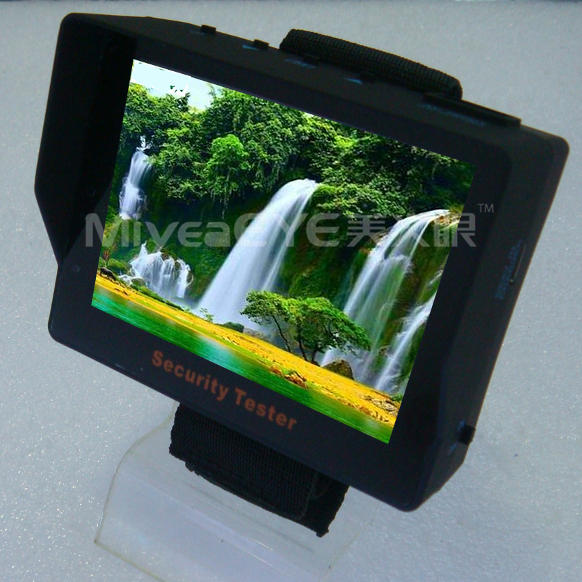 35 mini portable cctv lcd testerWrist wearing CCTV LCD MonitorLCD Color Monitor