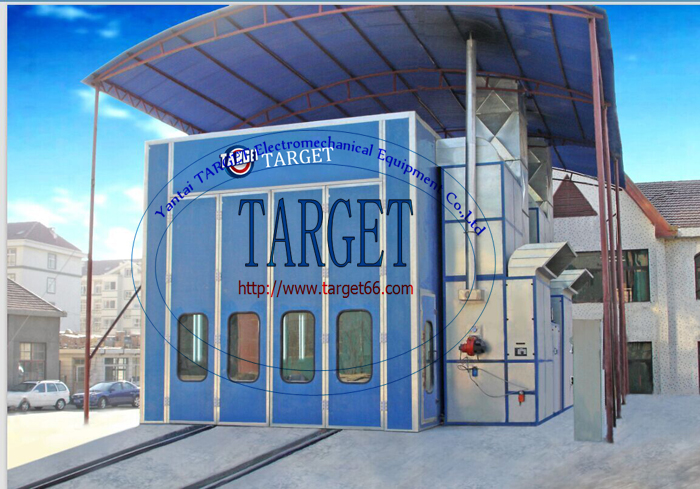 Truck spray booth Oil heating painting booth TG1550 Truck spray booth Oil heating painting booth TG1550