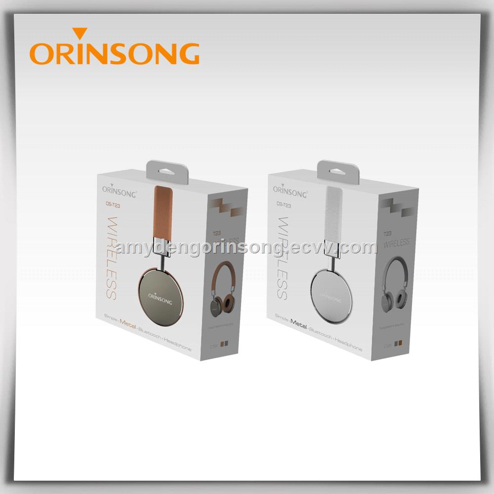High Quality Metal Bluetooth Headphones Wholesale Factory Price Wireless Headphone High Quality Metal Bluetooth Headphones Wholesale Factory Price Wireless Headphone