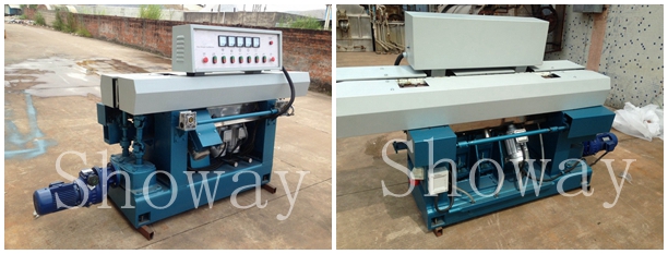 Glass Edge Polish Machine with 4 Spindles