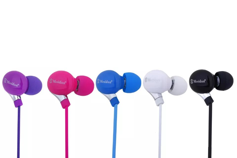 Wholesale free shipping headphone earphone in white black Wholesale free shipping headphone earphone in white black