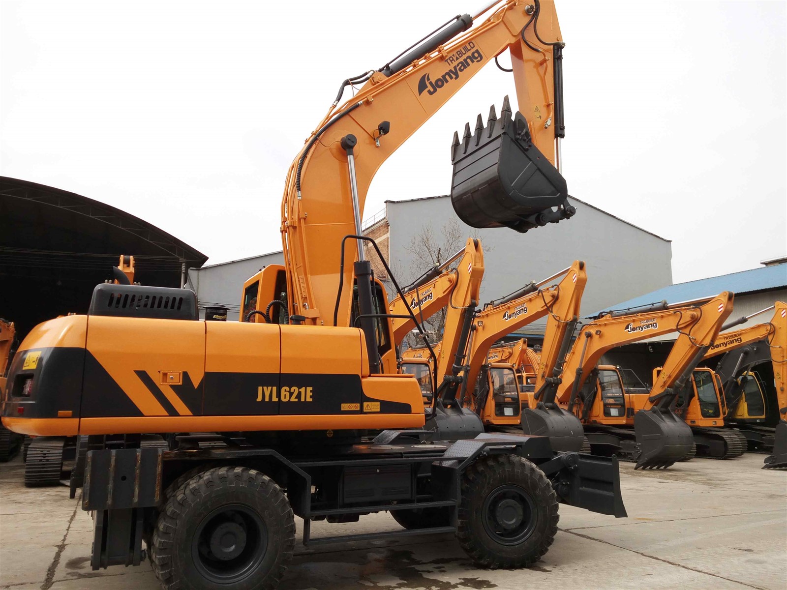 21t wheel excavator JYL621E from China Manufacturer, Manufactory