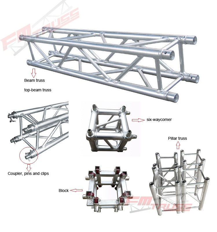 Used Aluminum Truss Lighting Truss Spigot Truss Hot Sale Used Aluminum Truss Lighting Truss Spigot Truss Hot Sale