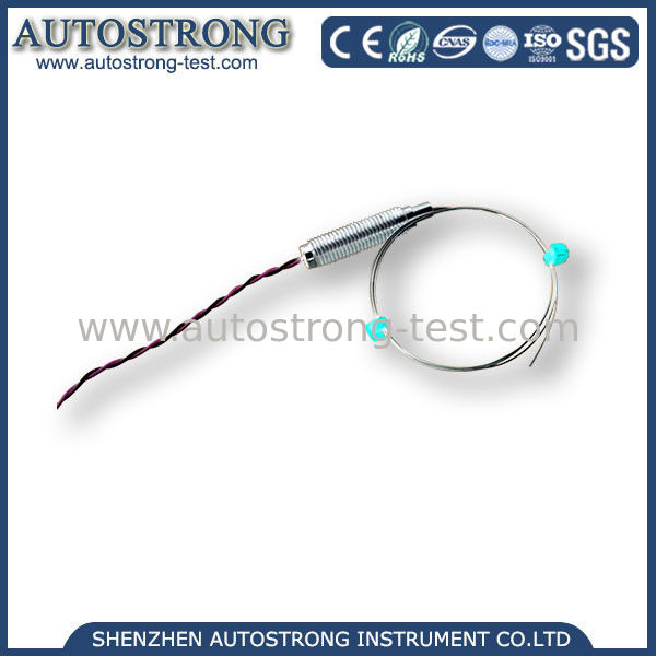 Thermocouple type k used to glow wire tester needle flame tester with length 500mm