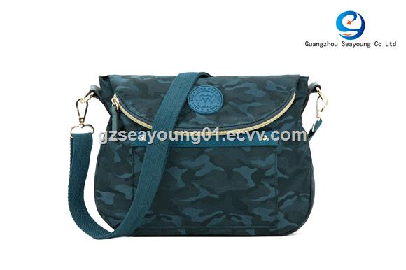 fashionable factory direct sell cheap nylonpvc lady bag fancy hand bag