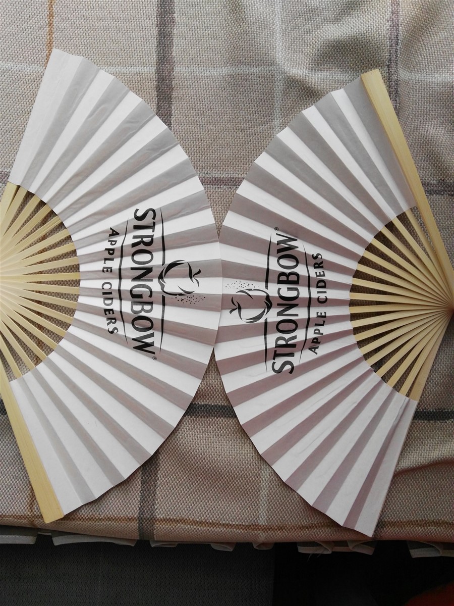 Japanese style paper fan for promotion gifts