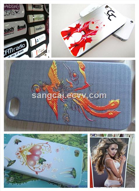 High Resolution Smart Phone Case Digital Flatbed Printing Machine