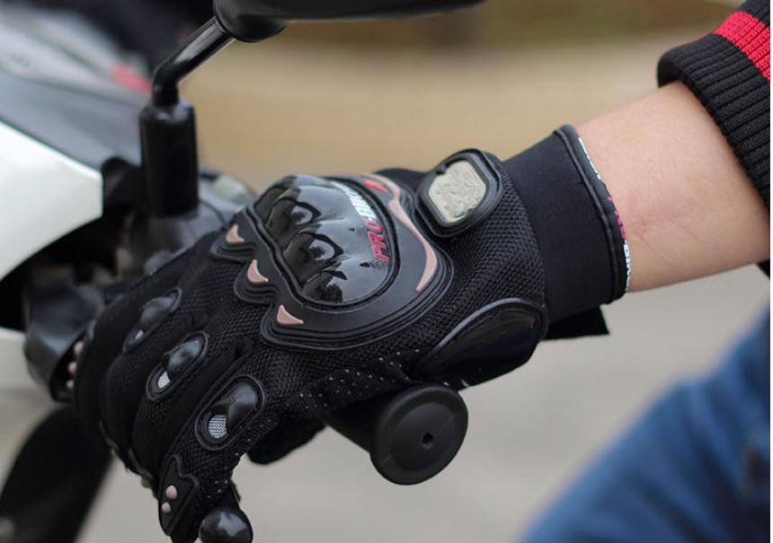 Fashion Safety Motorcycle Riding Racing Full Finger Gloves