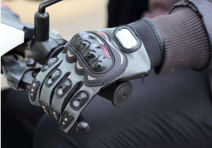 Fashion Safety Motorcycle Riding Racing Full Finger Gloves