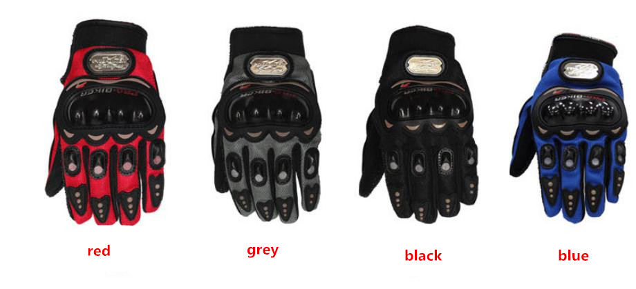 Fashion Safety Motorcycle Riding Racing Full Finger Gloves