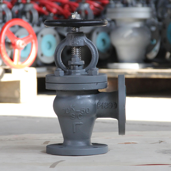 JIS Marine valve Cast Steel Globe Angle valve