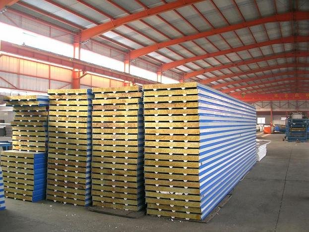 Sandwich Panels eps roof panel ROCKWOOL wall panel