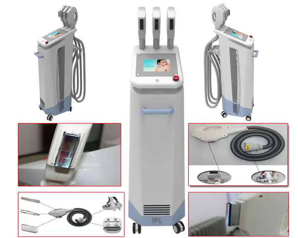 Multifunctional beauty equipment e light ipl rf system