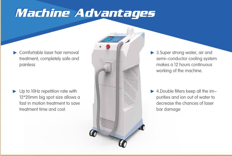 Beijing Professional best price 808nm diode laser hair removal machine