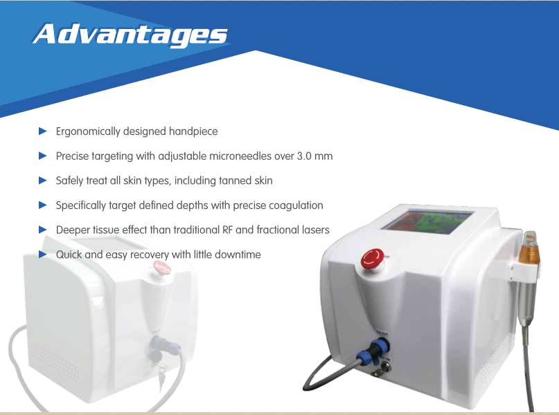 2017 Hot Sales CE Approved Fractional RF Microneedle Machine