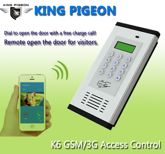 GSM 3G Access Control Apartment Intercom K6