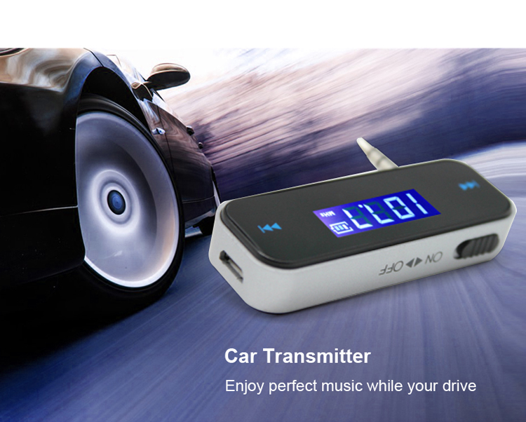 Low price ABS 120mah 35mm audio jack mini stereo Car FM Transmitter Low price ABS 120mah 35mm audio jack mini stereo Car FM Transmitter