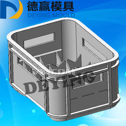 China Taizhou Huangyan Plastic Injection Beer Crate Mould Factory