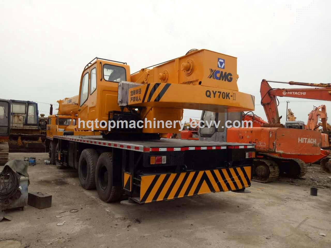 XCMG QY70K Crane Specifications/Load Charts