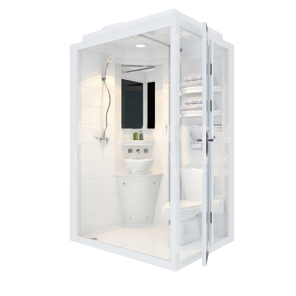 Easy Installation Prefab Bathroom Pods Purchasing, Souring Agent | ECVV ...