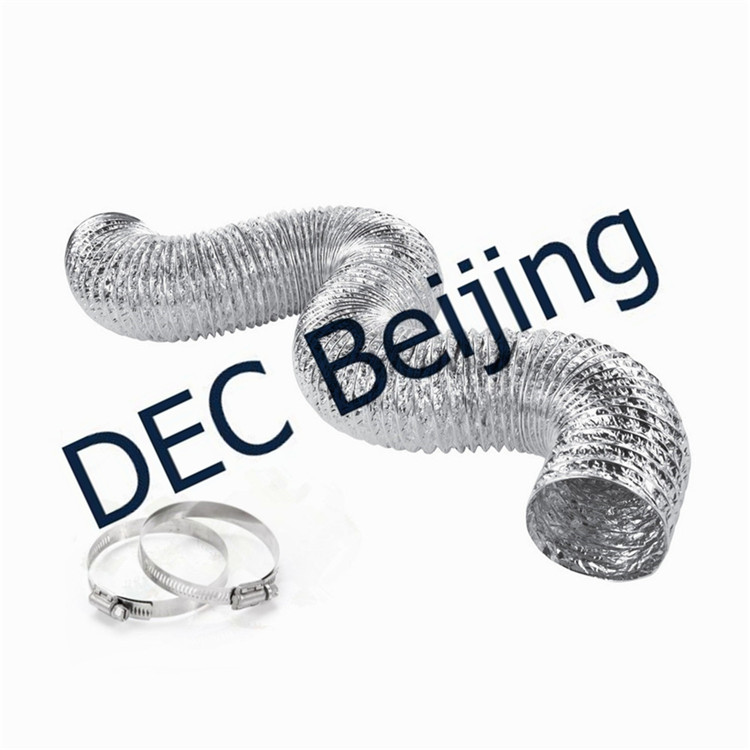 Ideal solution durable 4 inchx10m noninsulated flexible aluminum foil duct