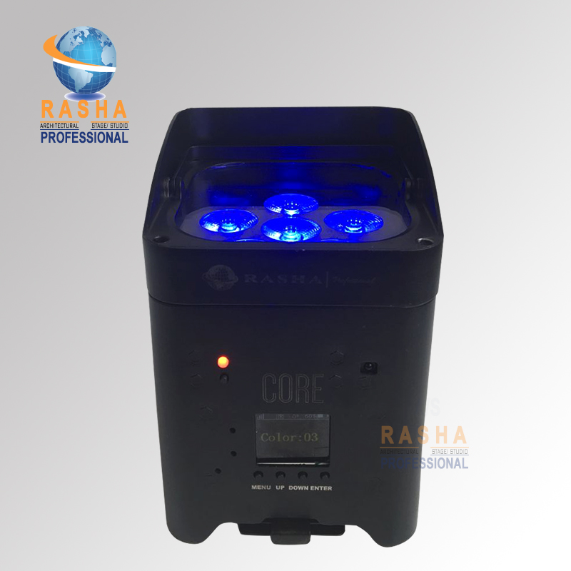 Rasha New Arrival Hex Core 618W 6in1 RGBAW UV Battery Operated Wireless LED Par Light APP Mobile LED Uplight Rasha New Arrival Hex Core 618W 6in1 RGBAW UV Battery Operated Wireless LED Par Light APP Mobile LED Uplight