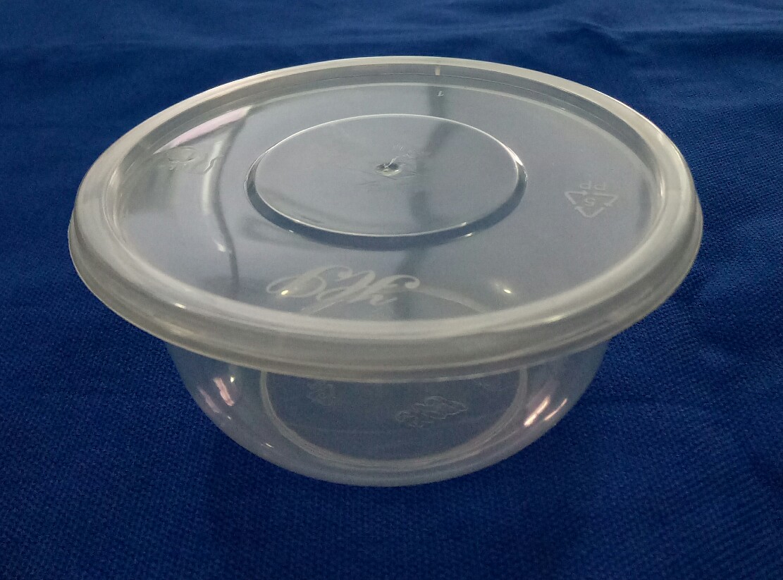 Round 200mL Disposable PP Plastic Microwave Safe Little Porringer
