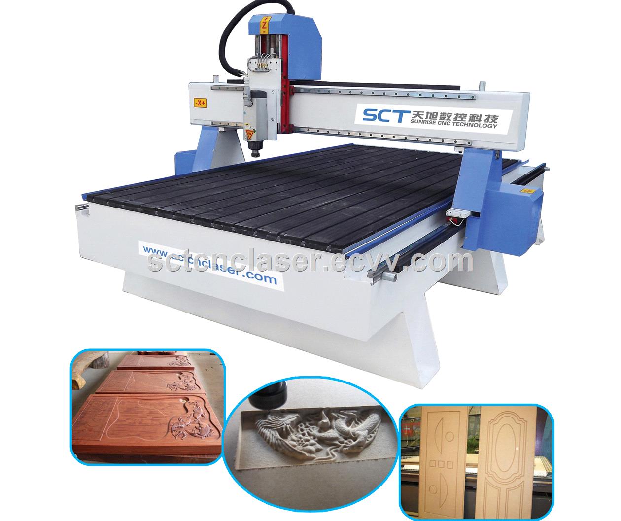 SCT1325 Wood MDF Engraving and Cutting CNC Router Machine