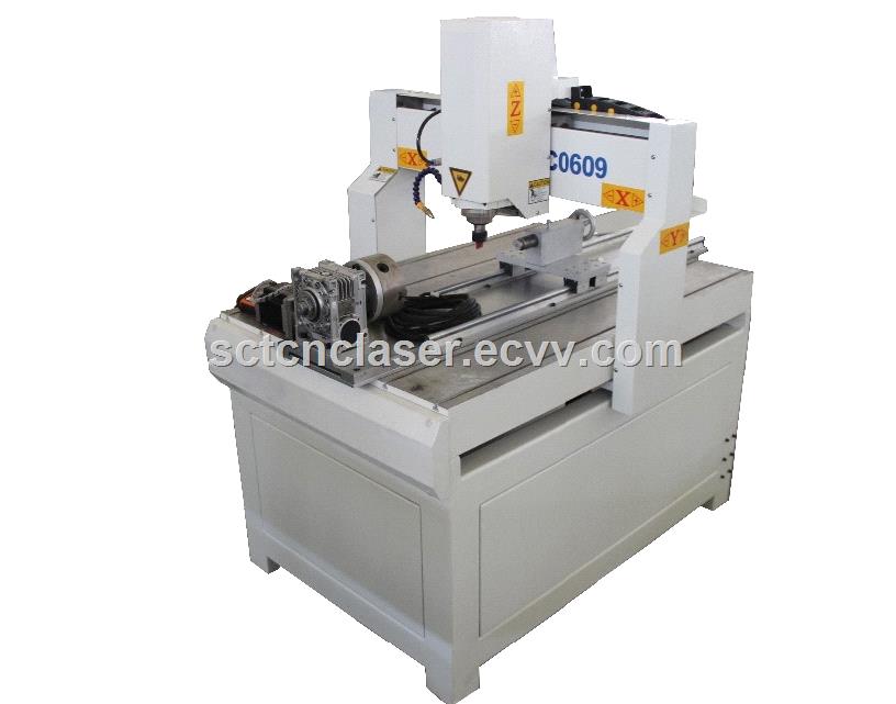 4 Axis 6090 CNC Router Machine for Wood Stone Carving