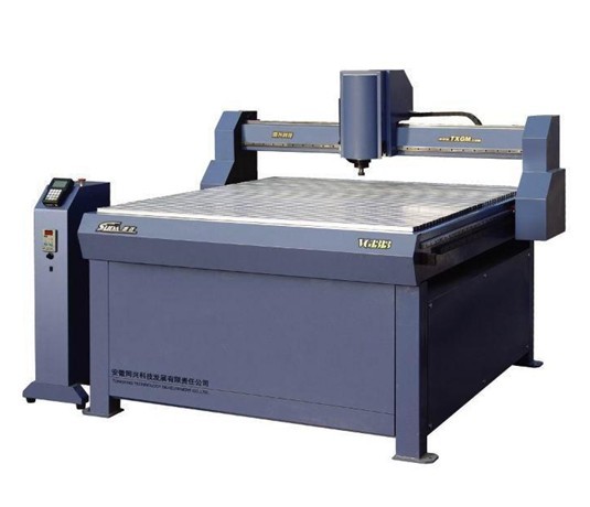large format metalplastic plate CNC engraver