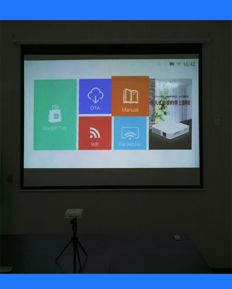 All In One Android 44 300inch Image Best LED Video Projector For Phone All In One Android 44 300inch Image Best LED Video Projector For Phone