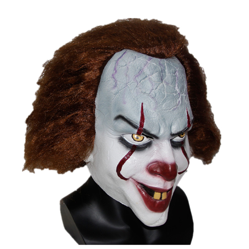 XMERRY TOY 2017 Movie Stephen Kings It Mask Pennywise Horror Clown Joker Mask Handmade X14080