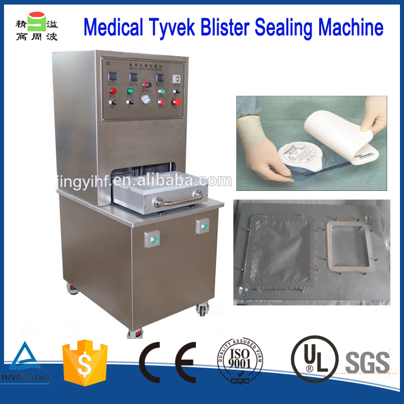 Tyvek medical blister packaging sealing machine