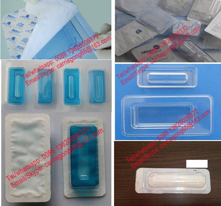 Tyvek medical blister packaging sealing machine