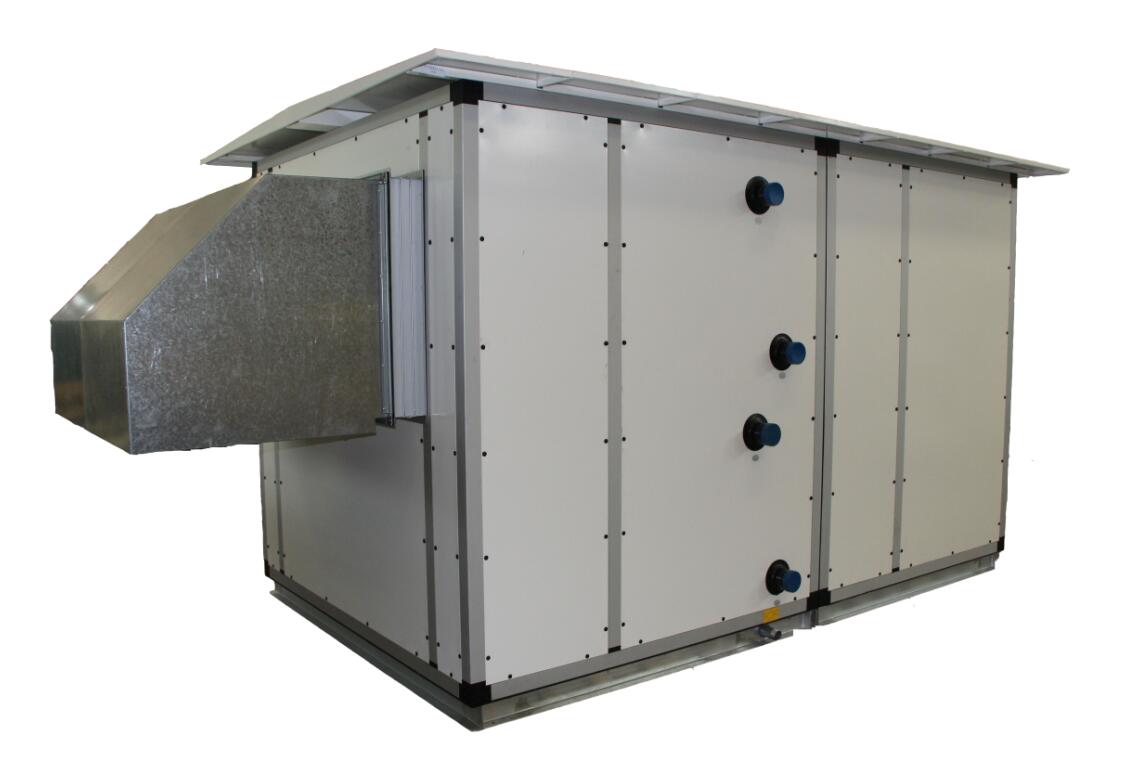 Roof Top Package Unit with Energy Recovery System Higher Ventilation Capacity