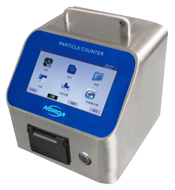 Laser Particle counter with touch screen 1 CFM model ND6300T series1 CFM 283Lmin50Lmin