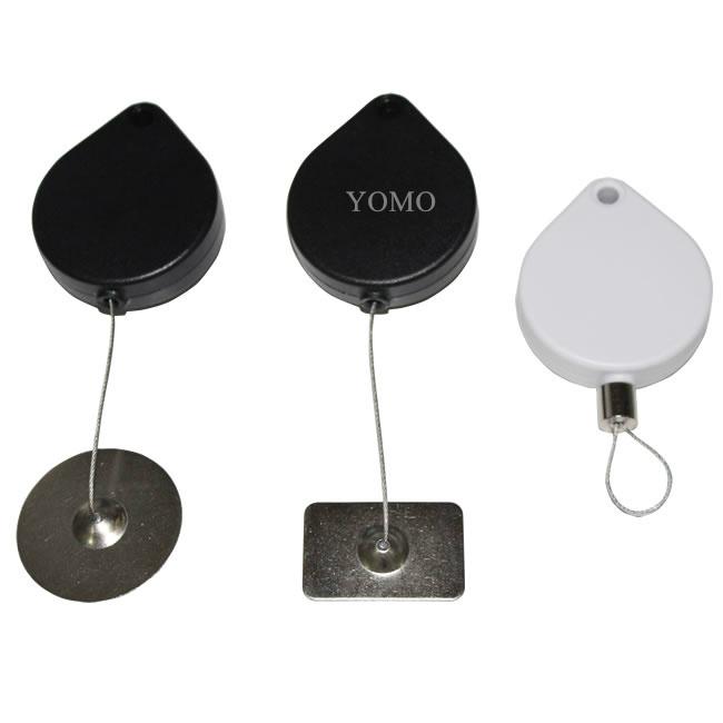HeartShaped Anti theft Pull Box Recoiler with metal plate end