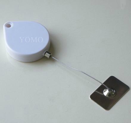 HeartShaped Anti theft Pull Box Recoiler with metal plate end
