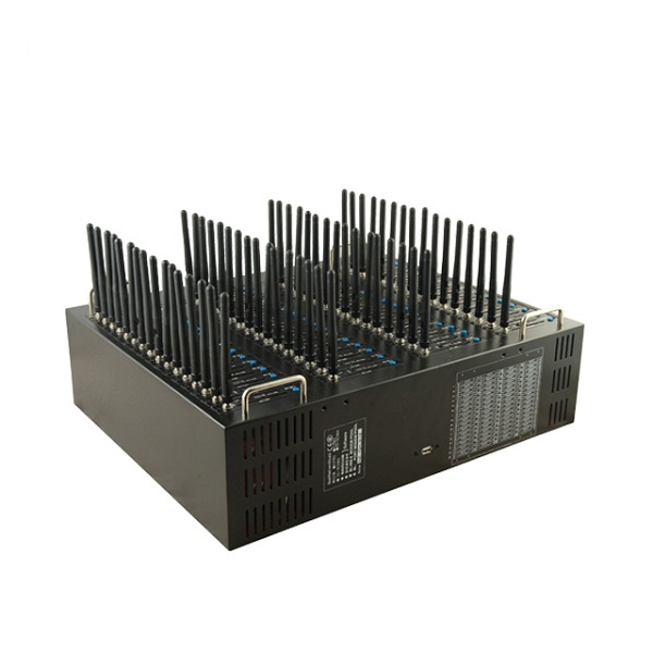 Wireless USB20 interface 64 ports 64 sim cards slots gsm 2g 3g bulk SMS modem pool support imei change