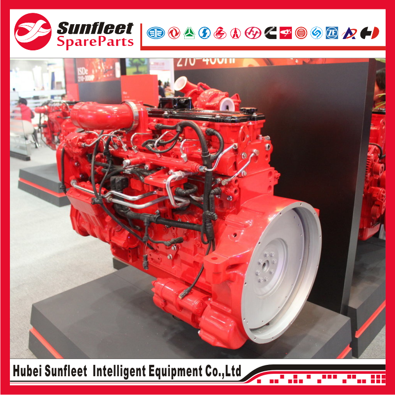 Dongfeng Cummins ISLe Series Eu3 Diesel Engine Assy, 8.9L Displacement, Eu3 Emission, High Pressure Common Rail Injection