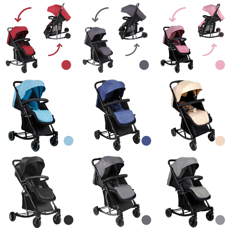 2 in 1 Multifunctional Cradle Baby Stroller EN1888