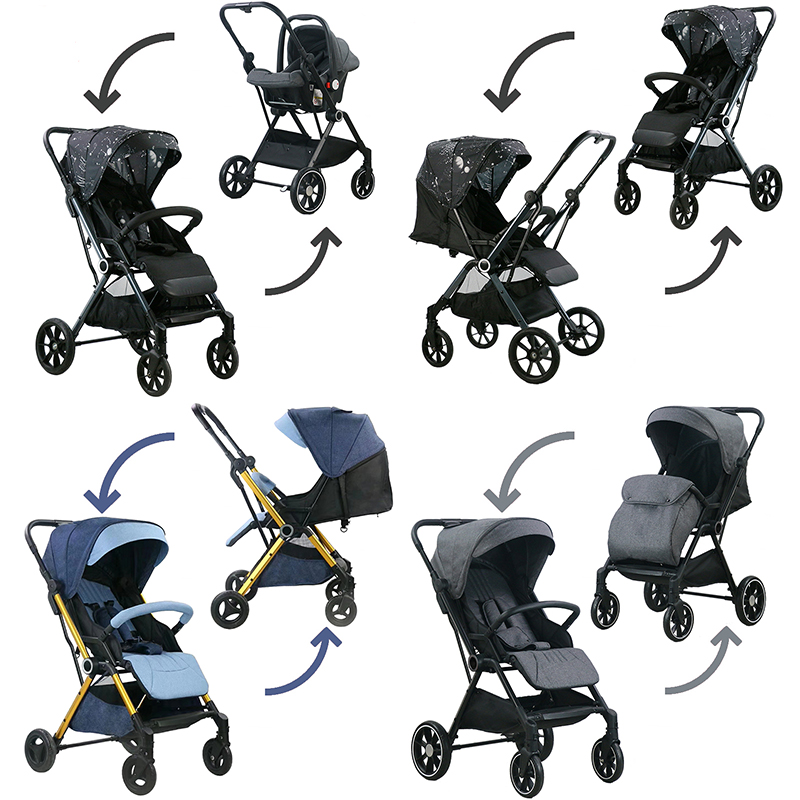 2 In1 Baby Car Seat Stroller Pram